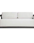 Remsen - Outdoor Sofa - Black / Oyster