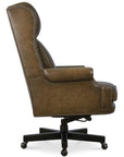 EC - Tucker Executive Swivel Tilt Chair - Brown