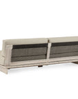 Livia - Teak Outdoor Sofa - Taupe