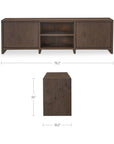 Jenson - Media Unit - Brown