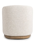 Diah - Swivel Accent Chair - Toasted Linen
