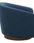 Oscy - Swivel Chair - Dark Atlantic