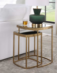 Vista - Nesting Tables (Set of 2) - Gold