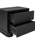Marcelle - Accent Nightstand - Black