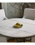 Griffith Park - Round Dining Table - Bronze / Gray