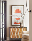 Commerce And Market - Weaver 2-Door Accent Chest - Dark Gray