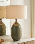 Moultrie - Warm Table Lamp - Gray