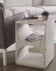 Hans - Side Table - White