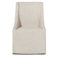 Warwick - Upholstered Rolling Dining Chair