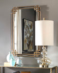 Devoll - Mirror - Antique Gold