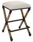 Firth - Rustic Counter Stool - Oatmeal