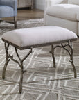 Lismore - Small Fabric Bench - Beige