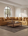 Davie - Classic L Modular Sectional - Golden Yellow