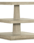 Cascade - 3-Shelve End Table - Light Brown