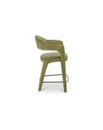 Martens - Counter Stool Velvet - Green