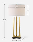 Crossroads - Brass Table Lamp