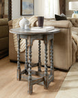 La Grange - Prause Gate Leg Round Table - Light Blue