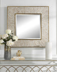 Wharton - Square Mirror - Gold