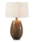 Vinson - Glossy Table Lamp - Brown