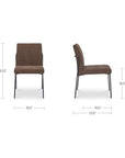 Danny - Dining Chair (Set of 2) - Dark Brown