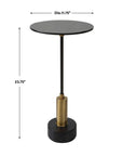 Spector - Modern Accent Table - Black