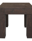 Evander - Side Table - Dark Brown