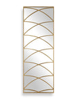 Crossed Up - Full Length Mirror - Gold