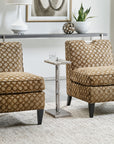 Chapman - Drink Table - Pearl Silver