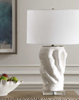 Stratified - White Table Lamp