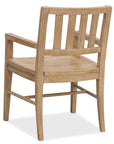 Driftwood - Splatback Arm Chair (Set of 2)