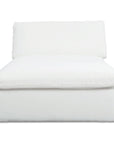 Miles - Outdoor Chaise - White
