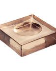 Miro - Glass Catchall - Soft Amber