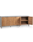 Ambrose - 6 Door Cabinet - Soft Coastal