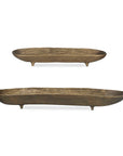 Stratum - Oval Bowls (Set of 2) - Brass