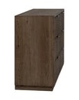 Santa - 6-Drawer Dresser - Toasted Brown