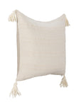 York - 26" x 26" Pillow - Natural / Ivory