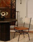 Posta - Dining Chair - Brown / Beige