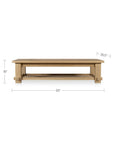 Morey - Coffee Table - Natural