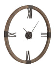 Marcelo - Modern Wall Clock - Light Brown