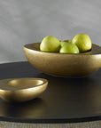Ovate - Bowls (Set of 2) - Brass