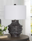 Timber - Table Lamp - Gray