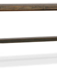 Hill Country - Bandera 86" Table With 2-18" Leaves - Dark Brown