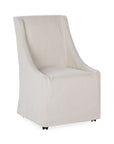 Warwick - Upholstered Rolling Dining Chair