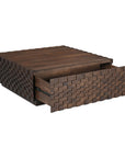 Easton - Storage Coffee Table - Brown