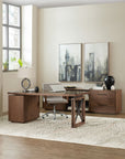 Home Office - Lateral File - Dark Brown