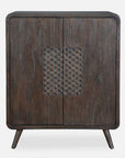 Hausen - 2 Door Mid-Century Cabinet -