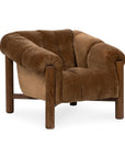 Sansa - Upholstered Accent Chair - Bronze