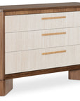 Eleana - Three Drawer Chest - Medium Wood