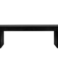 Lazarus - Outdoor Bench - Black