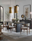 Kirin - Reclaimed Fir Dining Table - Black
